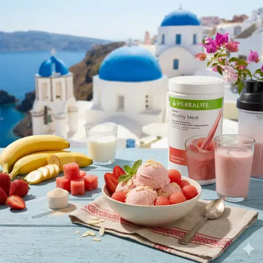 Συνταγη για παγωτο herbalife με ροφημα