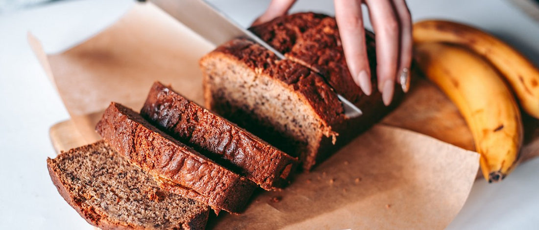 Banana Bread, Μπανανόψωμο, Herbalife Recipes, High Protein, Healthy Snacks, Breakfast Ideas, Formula 1 Βανίλια